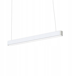 Lampa wisząca SOFT LED 90X6 biała podłużna wąska podwieszana - Nowodvorski Lighting