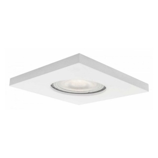 Oprawa wpuszczana LAGOS oczko podtynkowe kwadratowe białe IP65 - Light Prestige