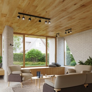 Plafon OCULARE 6L czarny - Sollux Lighting