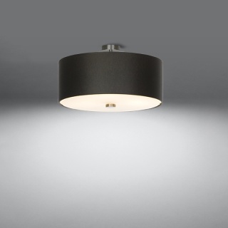 Plafon SKALA 30 czarny - Sollux Lighting