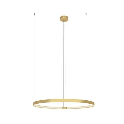 Lampa wisząca CIRCLE 50 złota świecąca obręcz ledowa - Moosee