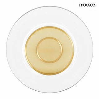 Kinkiet EDEN WALL złoty szklany LED - Moosee