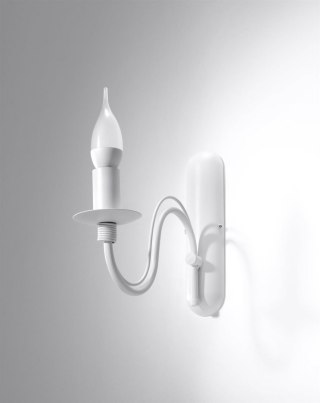 Kinkiet MINERWA biały klasyczny - Sollux Lighting