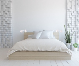 Kinkiet SNOW biały z wysięgnikiem lampka do czytania - Light Prestige