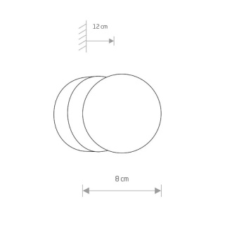 Kinkiet łazienkowy BRAZOS czarny / kulisty klosz IP44 - Nowodvorski Lighting