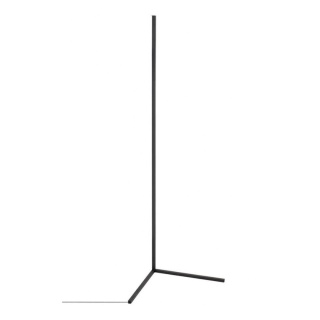 Lampa podłogowa CORNER RGB czarna z pilotem i regulacją barwy oraz natężenia światła - Moosee