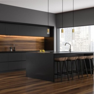 Lampa wisząca CYLINDER M mosiądz / transparentne szkło zwis - Nowodvorski Lighting