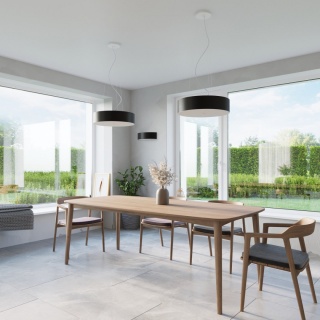 Lampa wisząca SKALA 30 czarna - Sollux Lighting