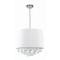 Lampa wisząca VIGO biała elegancka klasyczna z kryształkami - Light Prestige