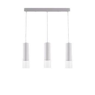 Lampa wisząca MANACOR 3 biały potrójny zwis - Light Prestige