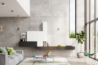 Plafon PIXAR szary nowoczesny sześcian - Sollux Lighting