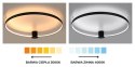 Lampa wisząca RIO 55 biała LED 3000K obręcz pierścień - Thoro