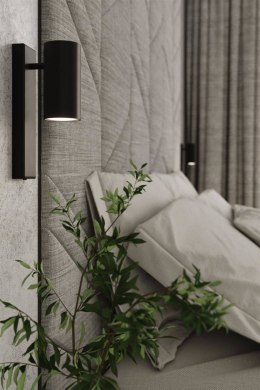 Kinkiet UTTI czarny dekoracyjny do sypialni salonu - Sollux Lighting