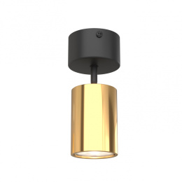 Lampa natynkowa KIKA MOBILE NERO / GOLD czarno złota regulowana - Orlicki Design