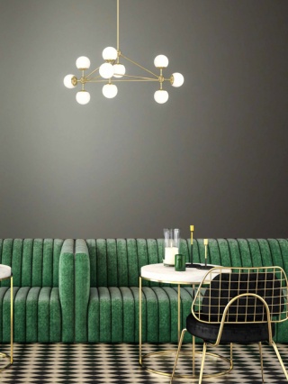 Lampa wisząca BAO GOLD - Orlicki Design