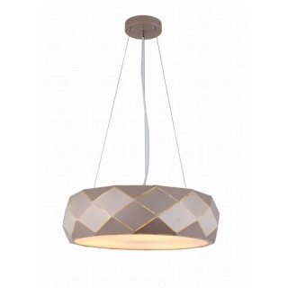 Lampa wisząca REUS złota elegancka E27 - Light Prestige