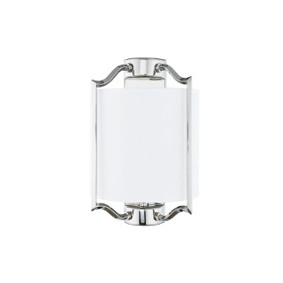 Kinkiet NUNTUCET biały / chrom w stylu hampton - Nowodvorski Lighting