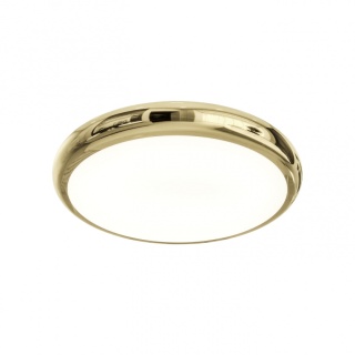 Plafon PIATTO GOLD 60 okrągły złoty LED 3000K - Orlicki Design