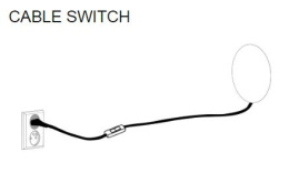 System Cameleon - CABLE SWITCH czarny 1,5 m - Nowodvorski Lighting