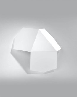Kinkiet stalowy TRE biały dekoracyjny - Sollux Lighting