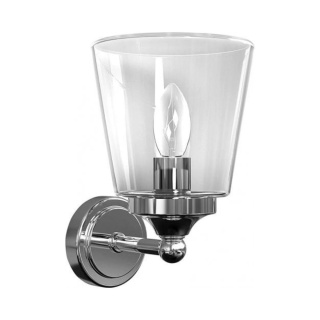 Kinkiet łazienkowy BALI chrom / transparentne szkło - Nowodvorski Lighting
