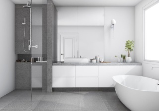 Kinkiet łazienkowy TORCH chrom / biały klosz kula IP44 - Nowodvorski Lighting