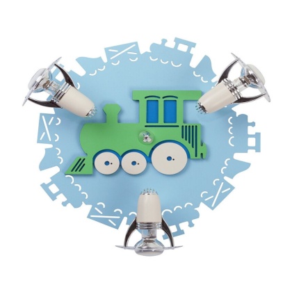 Kinkiet plafon dziecięcy TRAIN III lampka nocna dla chłopca lub dziewczynki - Nowodvorski Lighting