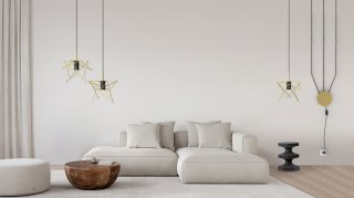 System Cameleon - puszka CANOPY A MINI złota okrągła - Nowodvorski Lighting