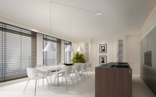 System Cameleon - stożkowy klosz ZENITH L biały - Nowodvorski Lighting