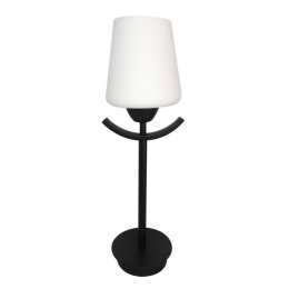 Lampa stołowa LONDYN czarna / biała - Candellux Lighting