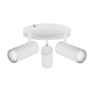 Plafon sufitowy COLLY 3 biały talerz regulowany spot - Candellux Lighting
