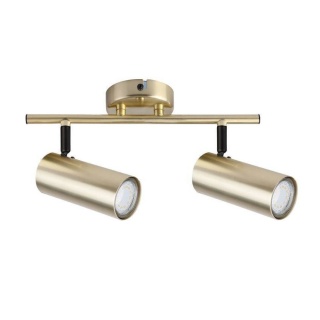 Plafon sufitowy COLLY 2 mosiądz regulowany spot na listwie - Candellux Lighting