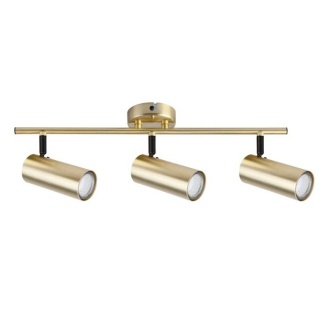 Plafon sufitowy COLLY 3 mosiądz regulowany spot na listwie - Candellux Lighting