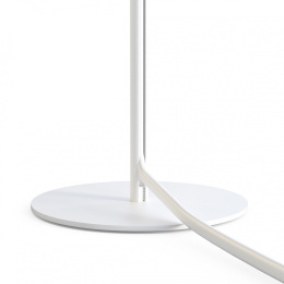 Lampa stołowa TRIFLE biała z abażurem - Nowodvorski Lighting