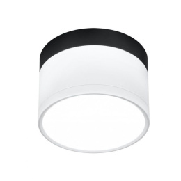 Lampa sufitowa TUBA 6,4 biało-czarna LED - Candellux Lighting
