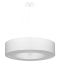 Lampa wisząca SATURNO 70 biała nowoczesna obręcz - Sollux Lighting