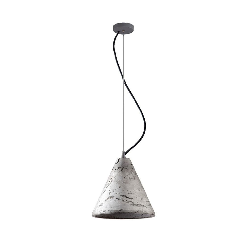Lampa wisząca VOLCANO S betonowa stożkowy klosz - Nowodvorski Lighting Lampa wisząca VOLCANO S betonowa stożkowy klosz - Nowodvorski Lighting