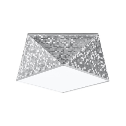 Plafon HEXA 25 cekin geometryczny wzór - Sollux Lighting