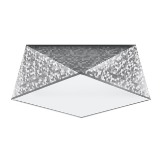 Plafon HEXA 35 cekin geometryczny wzór - Sollux Lighting