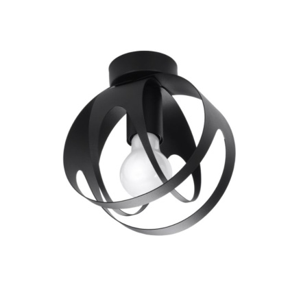 Plafon / kinkiet TULOS czarny nowoczesny oryginalny - Sollux Lighting