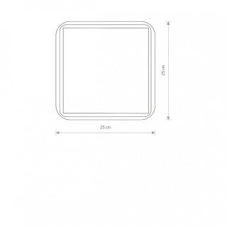 Plafon łazienkowy TAHOE I biały / brąz IP44 - Nowodvorski Lighting
