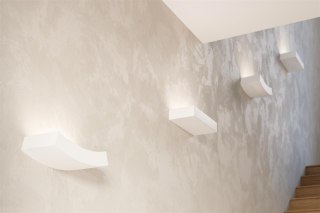 Kinkiet ceramiczny HATTOR biały dekoracyjny - Sollux Lighting
