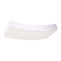 Kinkiet ceramiczny HATTOR biały dekoracyjny - Sollux Lighting