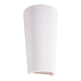 Kinkiet ceramiczny LANA biały podłużny - Sollux Lighting