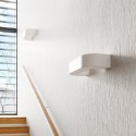 Kinkiet ceramiczny MAGNET biały geometryczny - Sollux Lighting