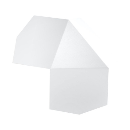 Kinkiet stalowy TRE biały dekoracyjny - Sollux Lighting