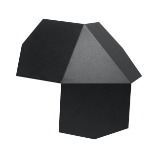 Kinkiet stalowy TRE czarny dekoracyjny - Sollux Lighting