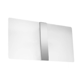 Kinkiet szklany AZALIA chrom / szklana mleczna szyba - Sollux Lighting