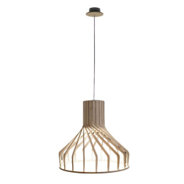 Lampa wisząca BIO GU10 drewniana w stylu skandynawskim - Nowodvorski Lighting