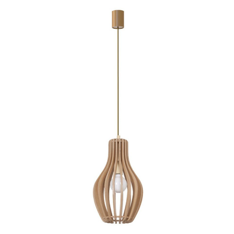 Lampa wisząca IKA A drewniana w stylu skandynawskim - Nowodvorski Lighitng